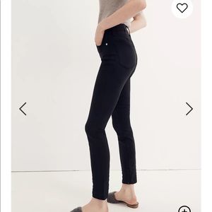Madewell 9" Mid-Rise Skinny Jeans in Lunar Wash